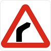 Right bend ahead
